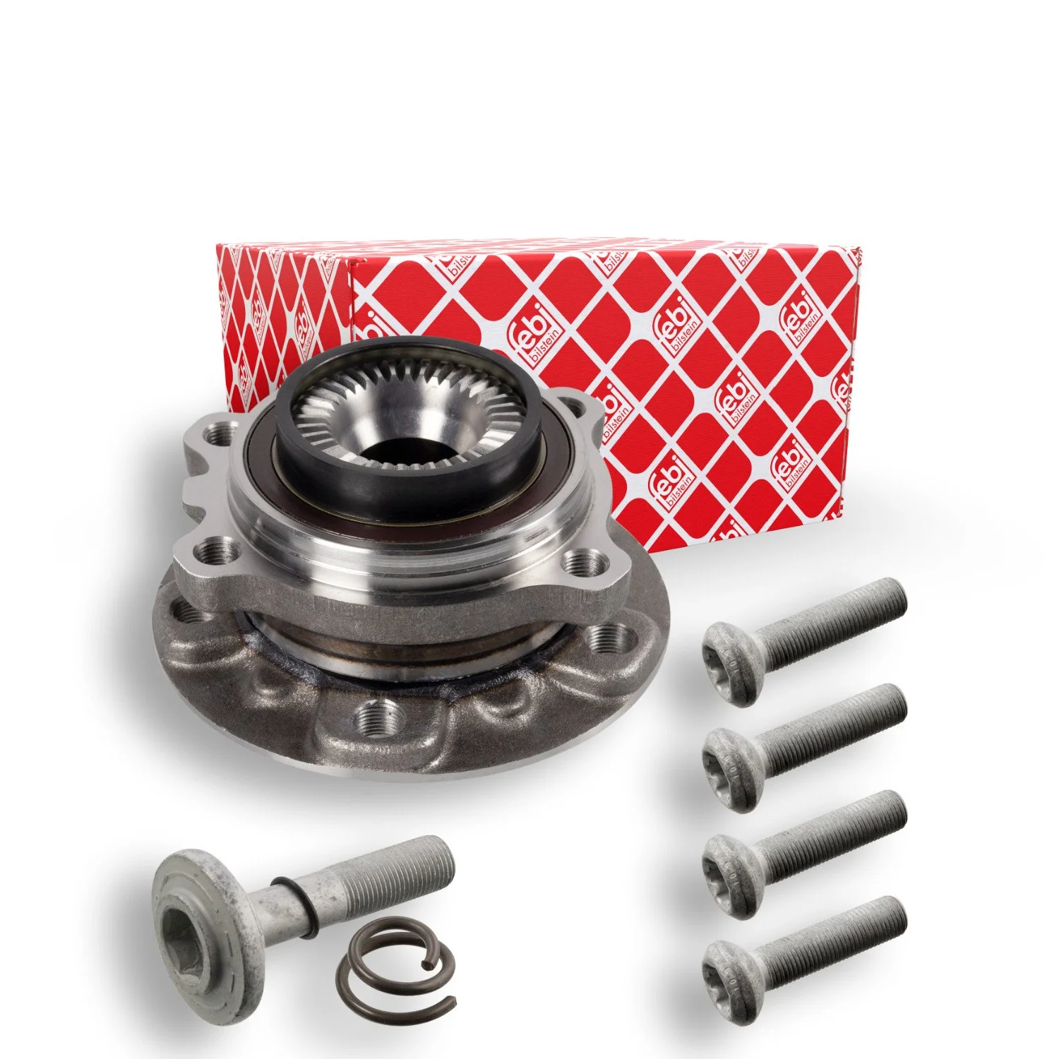 FEBI BILSTEIN Комплект подшипника ступицы 172393 для BMW, передняя ось слева, передняя ось справа, фото №1
