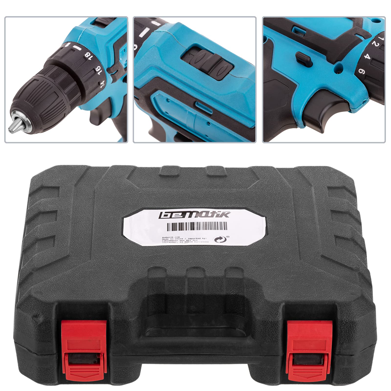 Дрель BeMatik 10.8 V аккумуляторная, фото №2 Дрель BeMatik 10.8 V аккумуляторная, фото №2