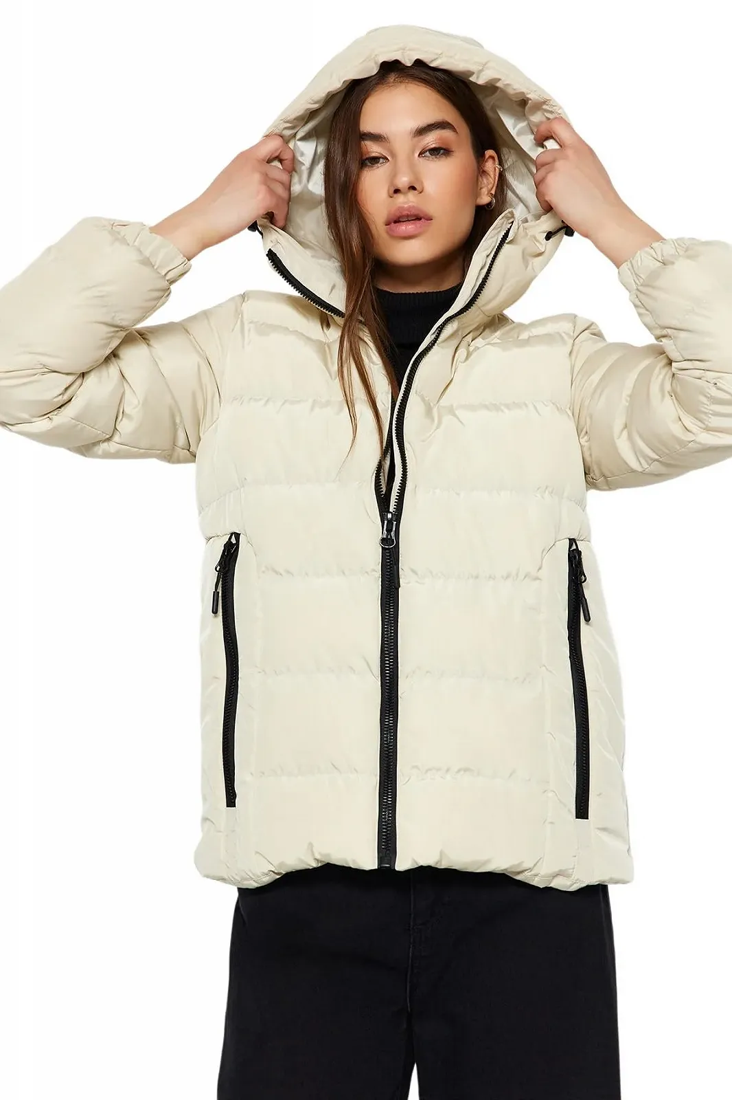 Пальто Прямое TRENDYOL Классическое Женское Пальто, фото №2 Пальто Прямое TRENDYOL Классическое Женское Пальто, фото №2