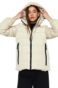 Пальто Прямое TRENDYOL Классическое Женское Пальто synthetic.ua - Фото 1