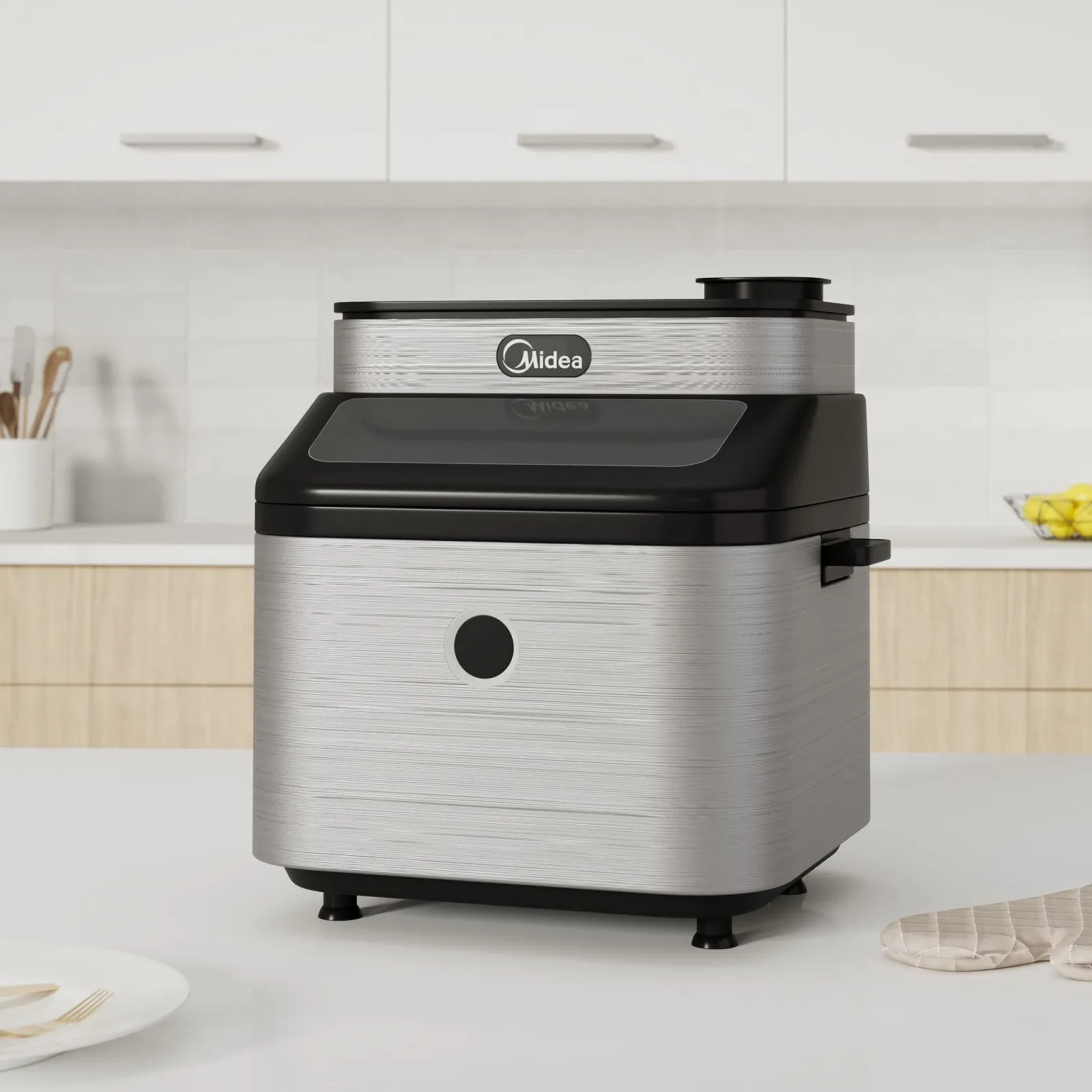 Мультипіч Midea DualTaste 7 л XXL Juicy & Crispy 8 програм 1650 Вт, фото №2