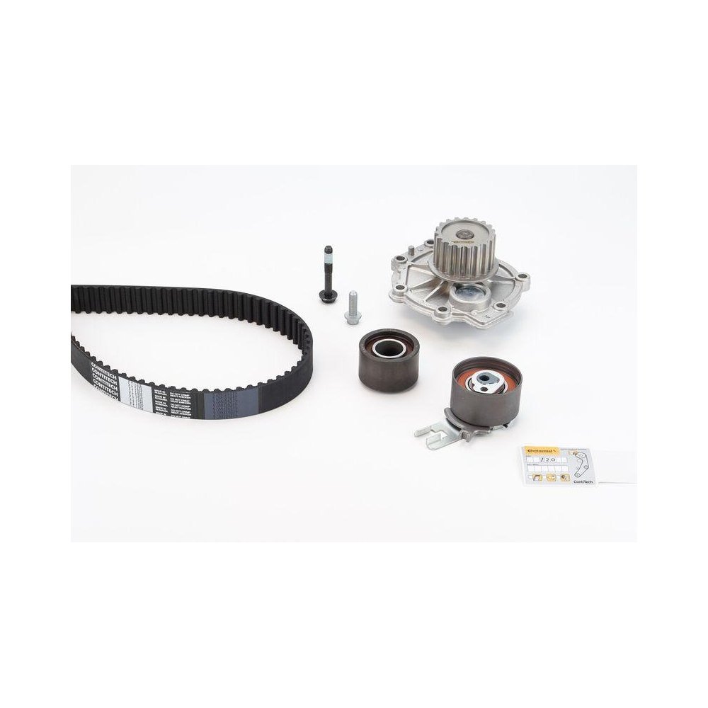Водяной насос + комплект ремня ГРМ CONTINENTAL CTAM CT1010WP1, фото №1