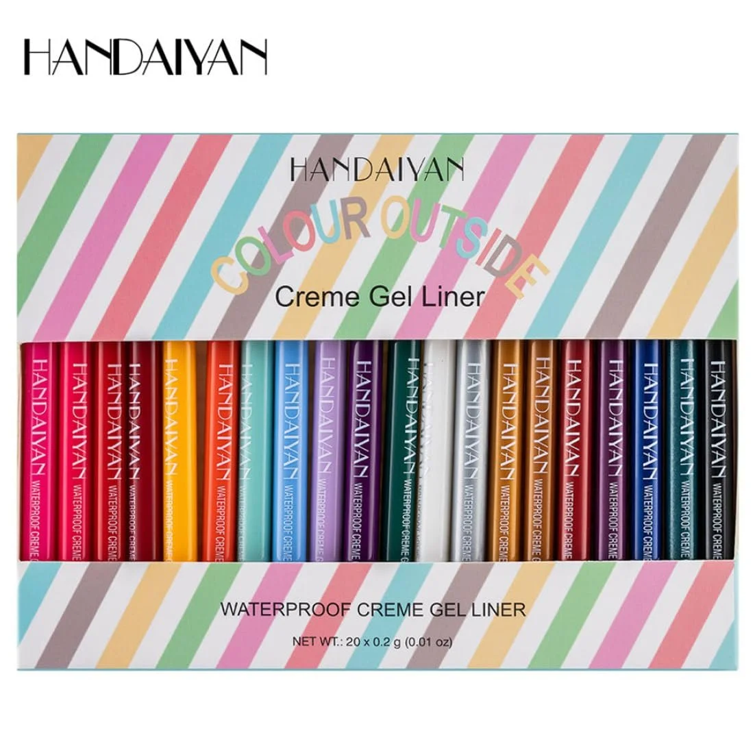 Набір підводок для очей Colourful Матові Блискучі, фото №4