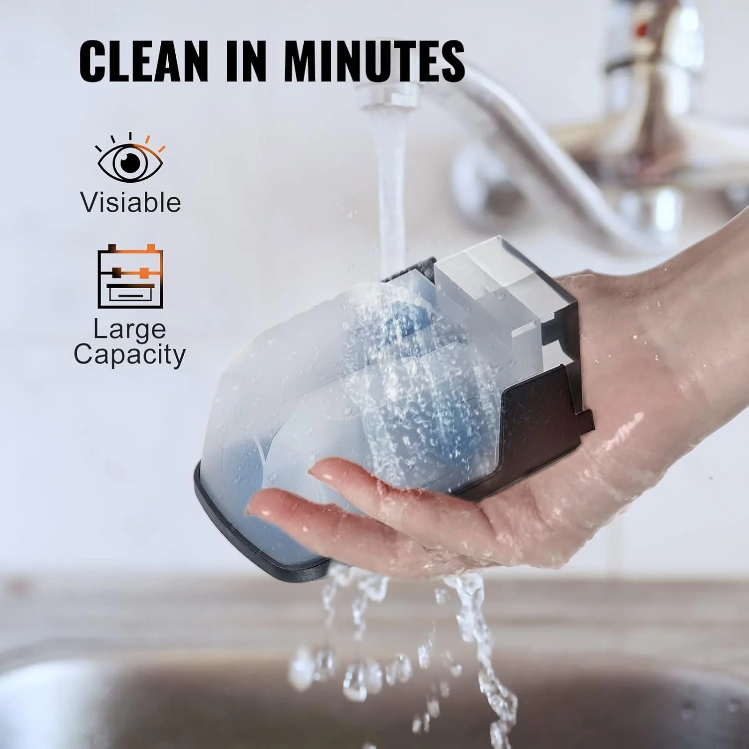 Шліфувальна машина Vevor KPSA0311 Black/Orange, фото №9