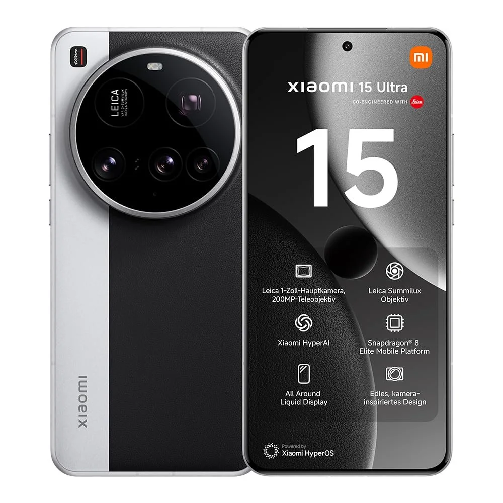 Смартфон Xiaomi 15 Ultra 16 + 512 GB 200 Мп Leica 120Hz WQHD+ AMOLED Snapdragon 8 Elite 5410 мАг 90 Вт Dual SIM Silver, фото №1 Смартфон Xiaomi 15 Ultra 16 + 512 GB 200 Мп Leica 120Hz WQHD+ AMOLED Snapdragon 8 Elite 5410 мАг 90 Вт Dual SIM Silver, фото №1