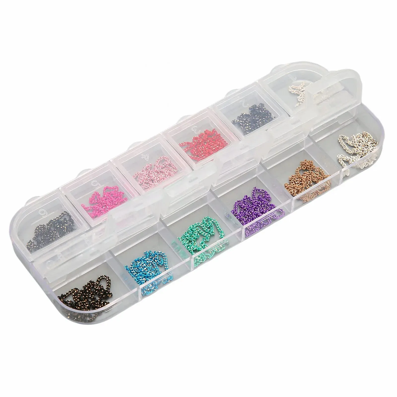 Стразы для ногтей Металлические стразы Цепочки для ногтей DIY дизайн, фото №5