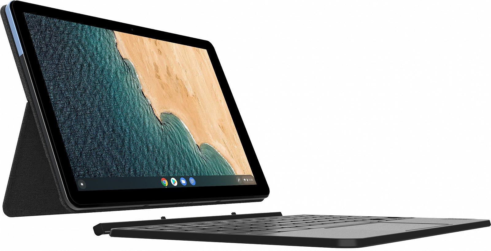 Сенсорний ноутбук 10.1" Lenovo IdeaPad Duet Chromebook Mediatek P60T RAM 4GB eMMC 64GB 10год батарея Chrome OS (UKR), фото №3