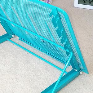 Подставка для ноутбука складная Пластик Портативная охлаждающая основа Легкая и стабильная для рабочего стола Синяя synthetic.ua - Фото 1