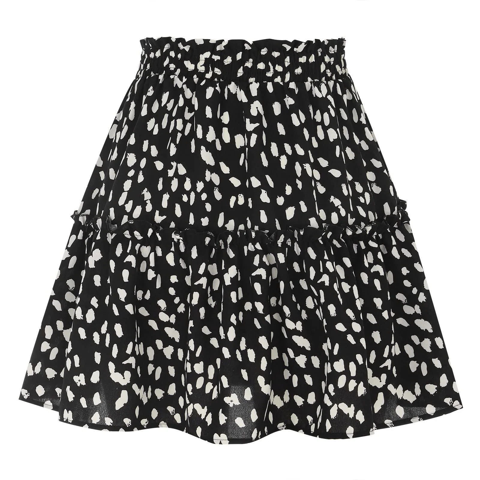 Літня міні-спідниця в стилі ретро, повсякденна, фото №3