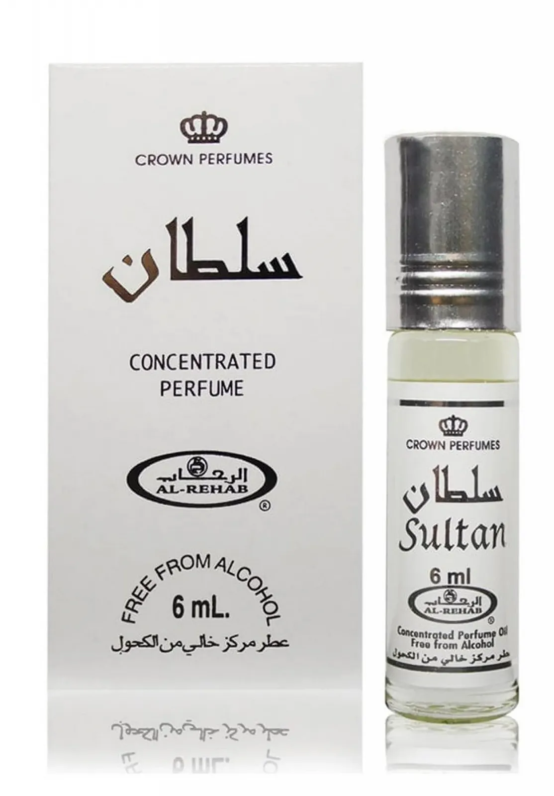 Парфюмерное масло Al-Rehab Crown Perfumes Sultan 6 мл, фото №2