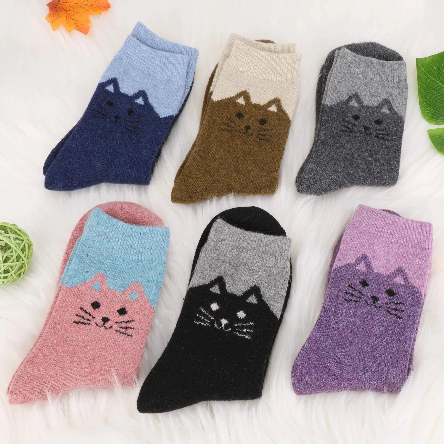 Женские шерстяные носки, фото №7