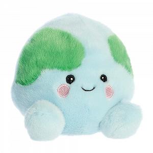 Мягкая игрушка Aurora Palm Pals Eve Earth 33761 Голубой и зеленый 13 см synthetic.ua - Фото 1
