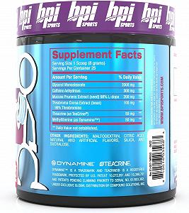 Предтренировочный комплекс Bpi Sports 1.M.R Powdeг 200g Berry Swole synthetic.ua - Фото 1