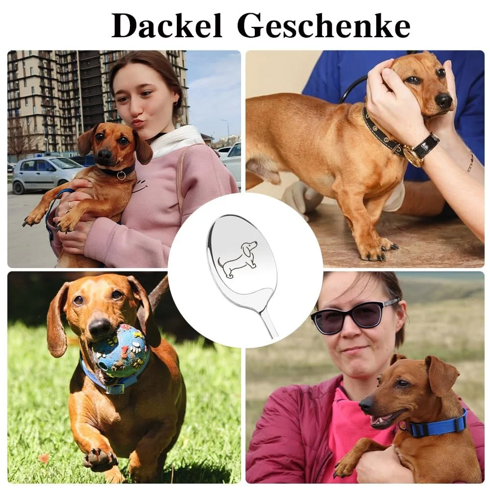 Ложка для кофе Dachshund, фото №2