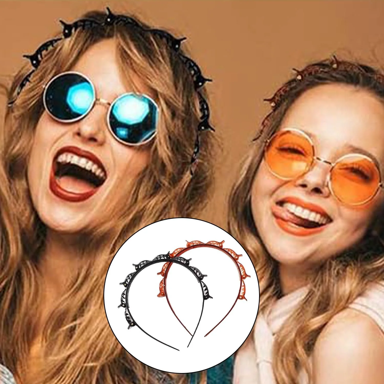 Набор из 2 обручей с зажимами., фото №4