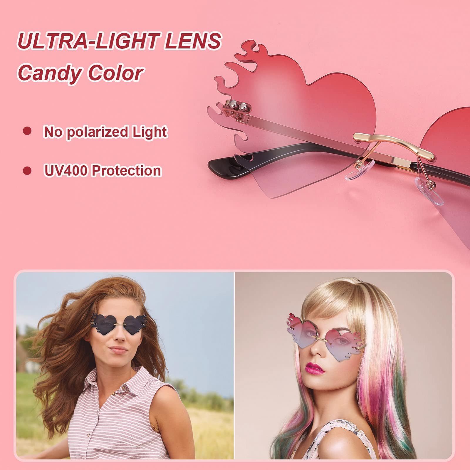 Сонцезахисні окуляри Серце AUXSOUL Рожеве золото Оправа (2 кольори), фото №4 Сонцезахисні окуляри Серце AUXSOUL Рожеве золото Оправа (2 кольори), фото №4