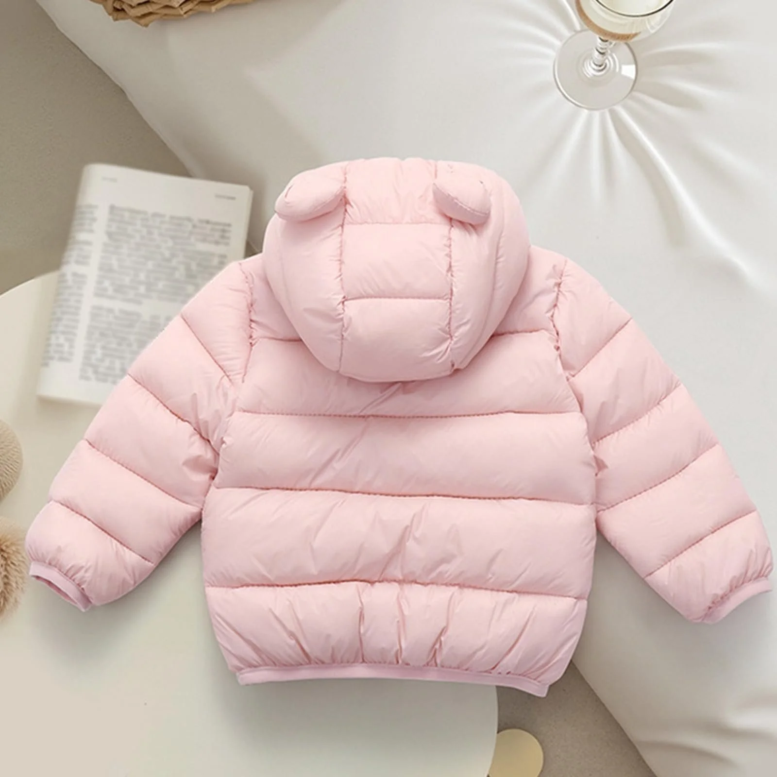 Куртка MNSWR Зимняя детская куртка Пуховик Теплая куртка для малышей детей Ветрозащитная Легкая Утепленная верхняя одежда, фото №2