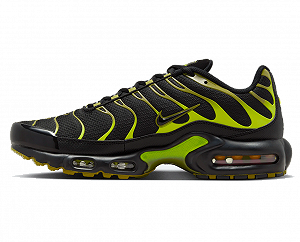 Кроссовки NIKE AIR MAX PLUS BLACK 40.5 - Фото 1