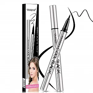 Купити Підводка Рідка Швидковисихаюча з Твердим Кінчиком Водостійка Чорний - Фото 1 Підводка Рідка Швидковисихаюча з Твердим Кінчиком Водостійка Чорний - Фото 1