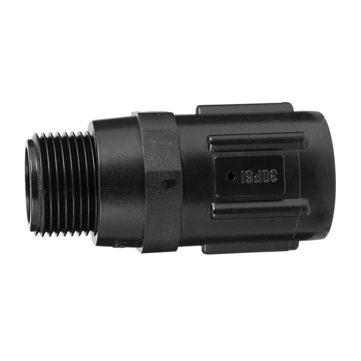 Регулятор тиску для поливу 30 PSI 3/4 дюйма пластиковий для саду та сільського господарства, фото №1