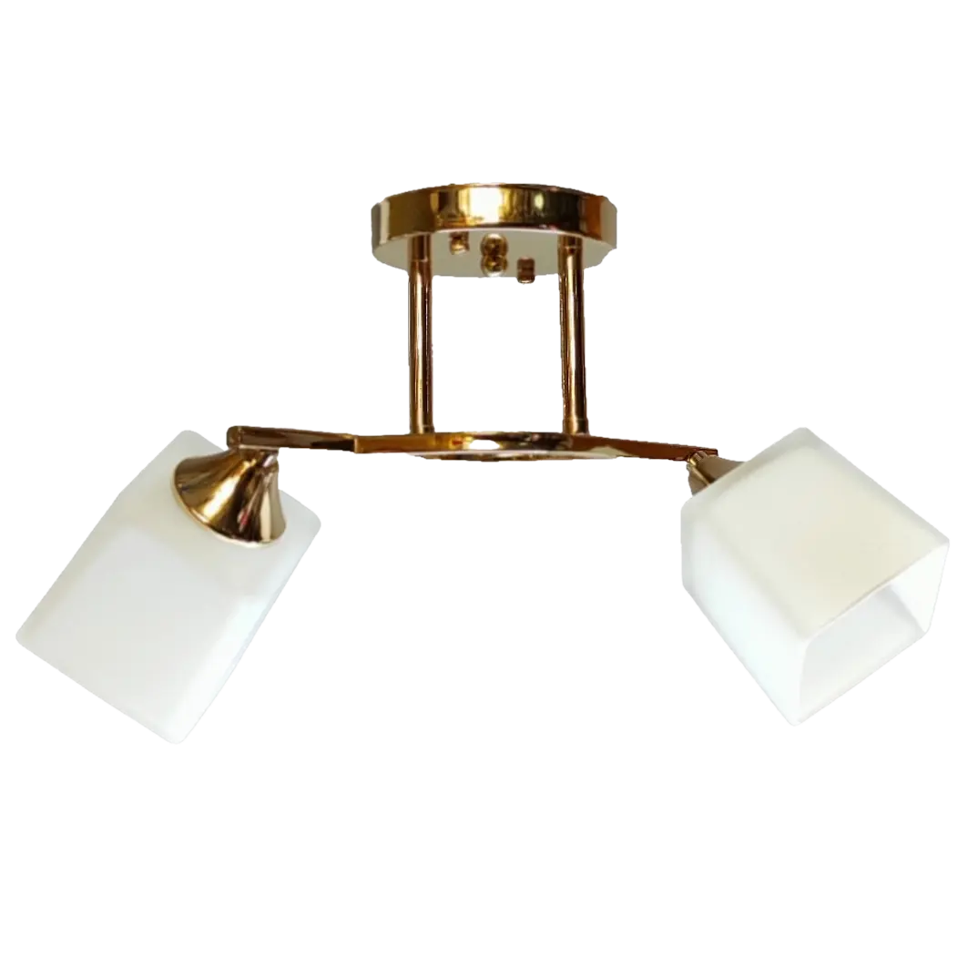 Підпотольна ластра Хай Тек на 2 плафоні Sirius 193064/2fg.sv, фото №5