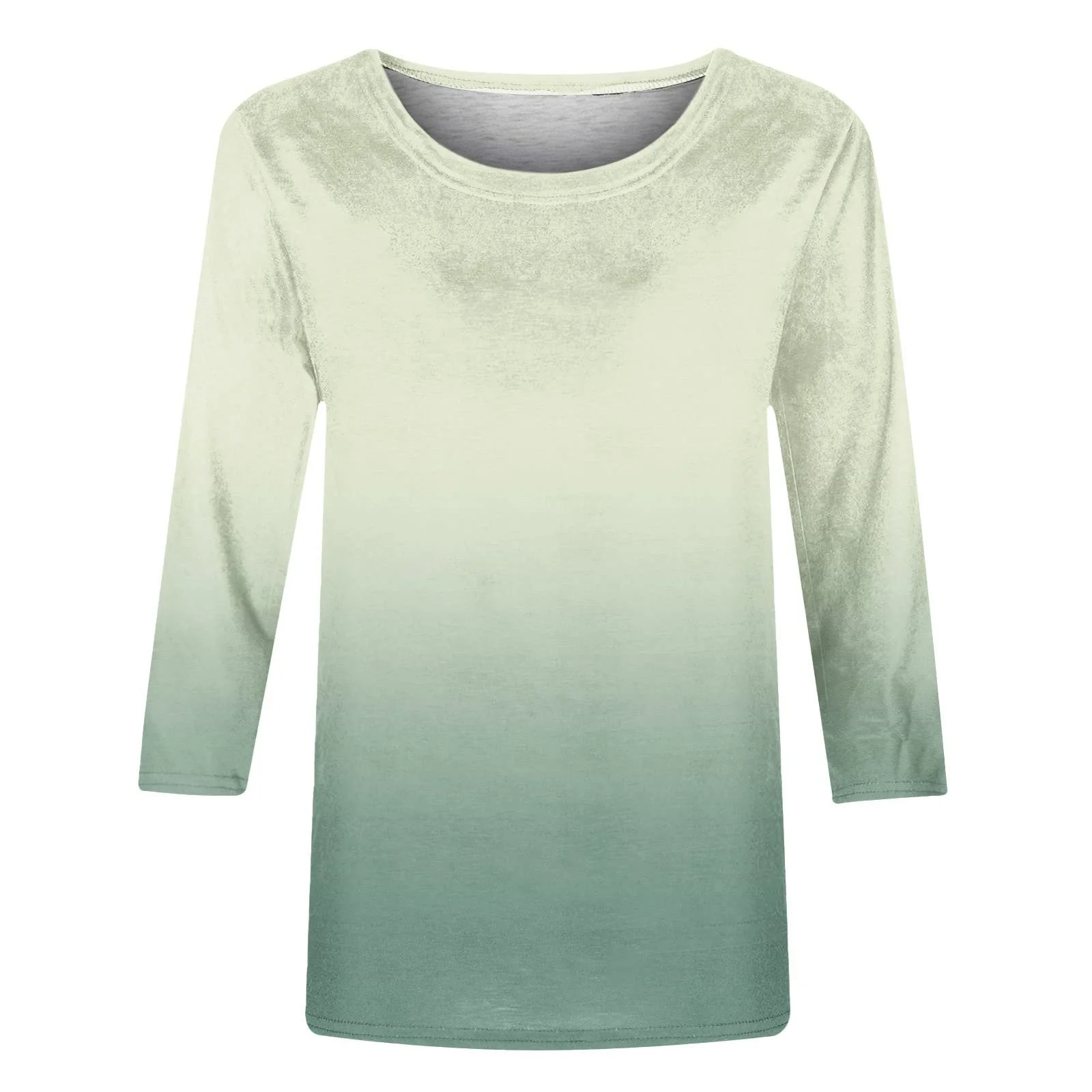 Пуловер Жіночий 3/4 Рукава Повсякденний з круглим вирізом Вільний, фото №5 Пуловер Жіночий 3/4 Рукава Повсякденний з круглим вирізом Вільний, фото №5