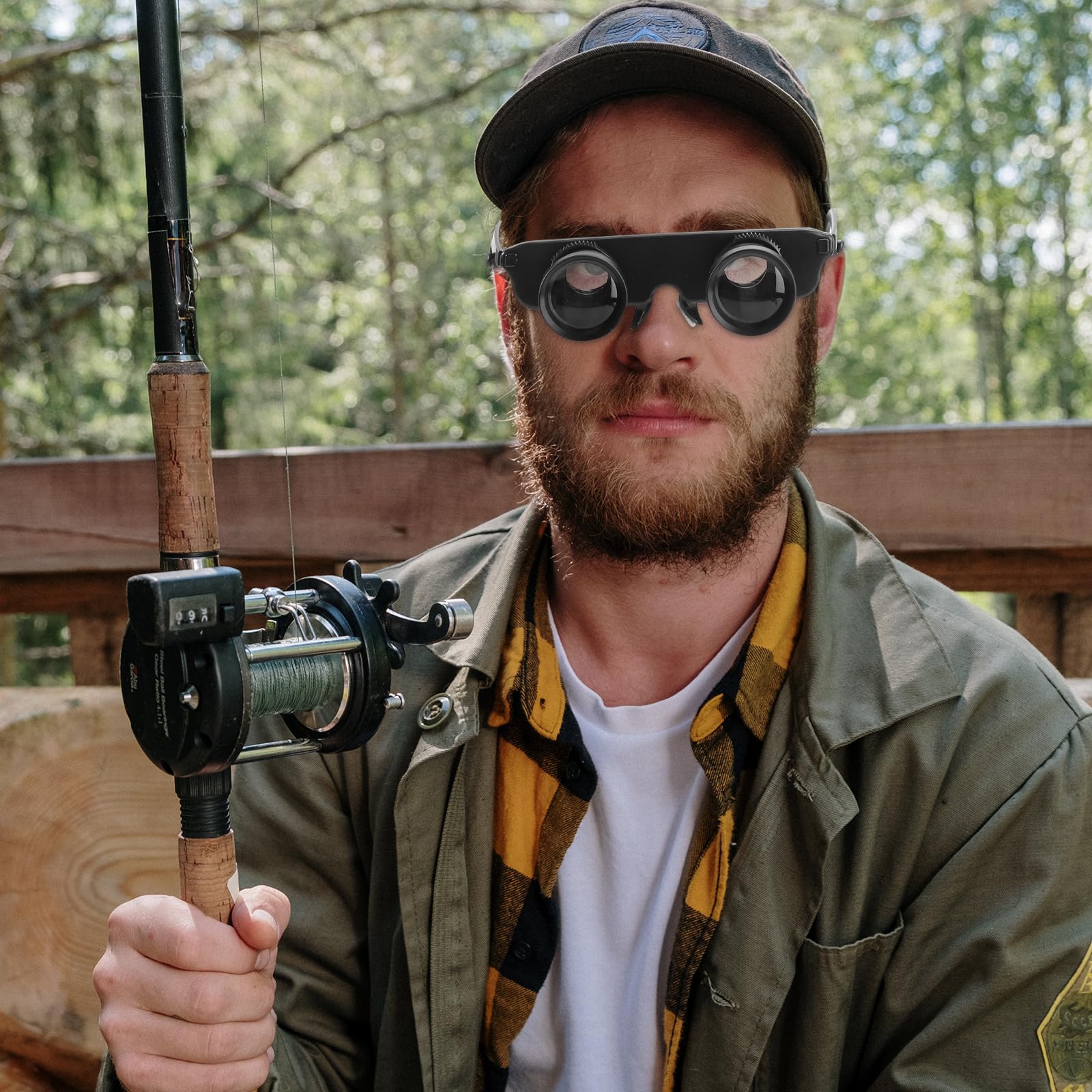 Бінокль Professional Glasses для риболовлі, спостереження за птахами, спорту, концертів, театру, опери, телебачення для дорослих і дітей, фото №7