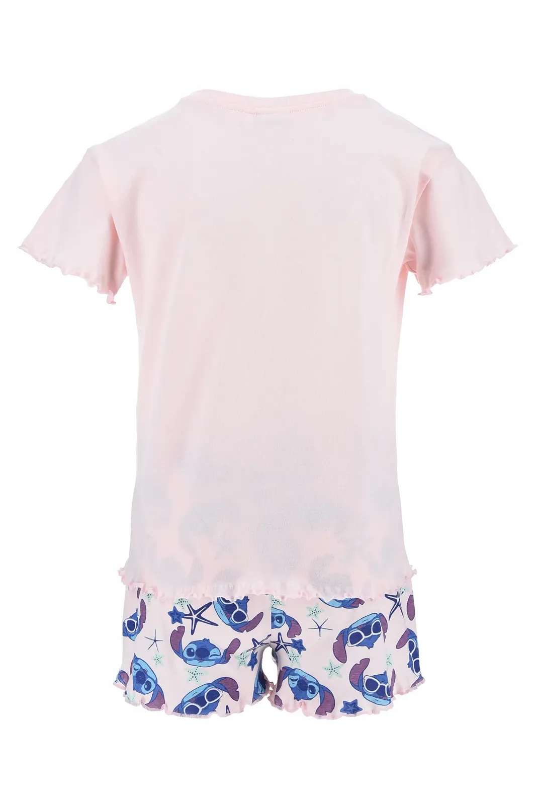 Комплект піжами (футболка та шорти) Disney Stitch 'Just Chill' для дівчат, фото №2 Комплект піжами (футболка та шорти) Disney Stitch 'Just Chill' для дівчат, фото №2
