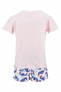 Комплект піжами (футболка та шорти) Disney Stitch 'Just Chill' для дівчат synthetic.ua - Фото 1