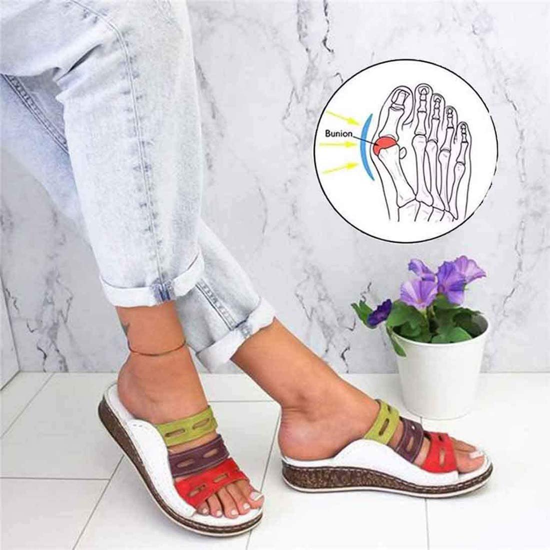 Удобные Платформенные Шлепанцы Женские Летние, фото №1 Удобные Платформенные Шлепанцы Женские Летние, фото №1