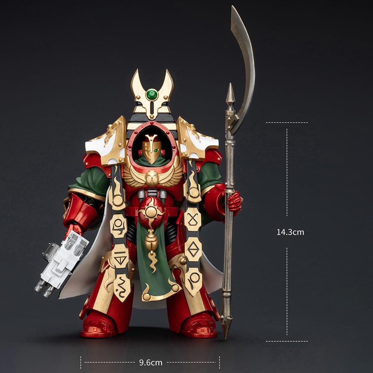 Фігурка Joytoy Warhammer The Horus Heresy Series Thousand Sons: Legion Praetor in Cataphractii Terminator Armour, масштаб 1:18, фото №6