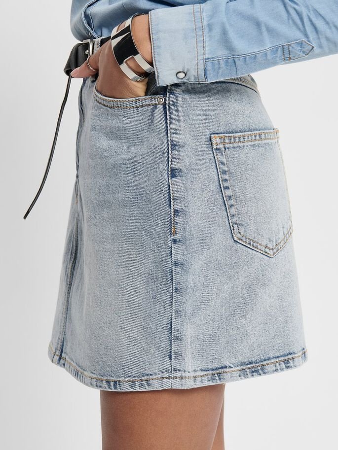 Спідниця ONLROSE LIFE ASHAPE SKIRT BB NAS2630 15196756 Light Blue Denim ONLY Блакитний S, фото №2