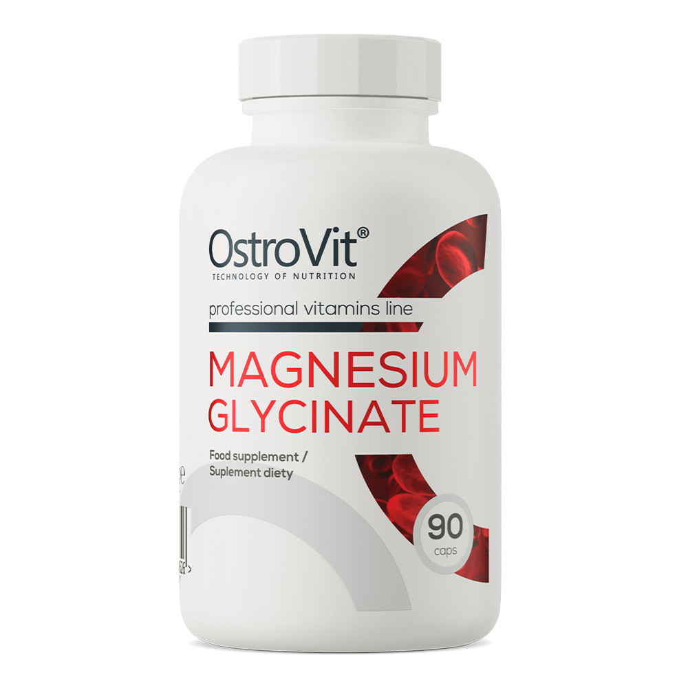 Магній Ostrovit Magnesium Glycinate 90 caps, фото №1