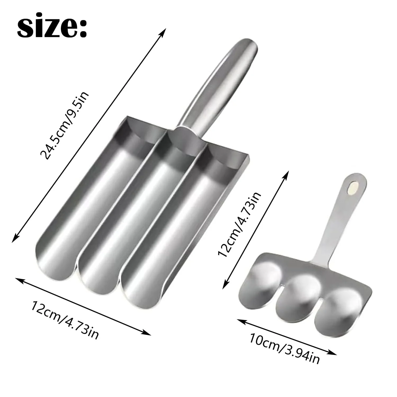 Форма для фрикаделек Meatball Shovel Maker из нержавеющей стали, фото №3 Форма для фрикаделек Meatball Shovel Maker из нержавеющей стали, фото №3