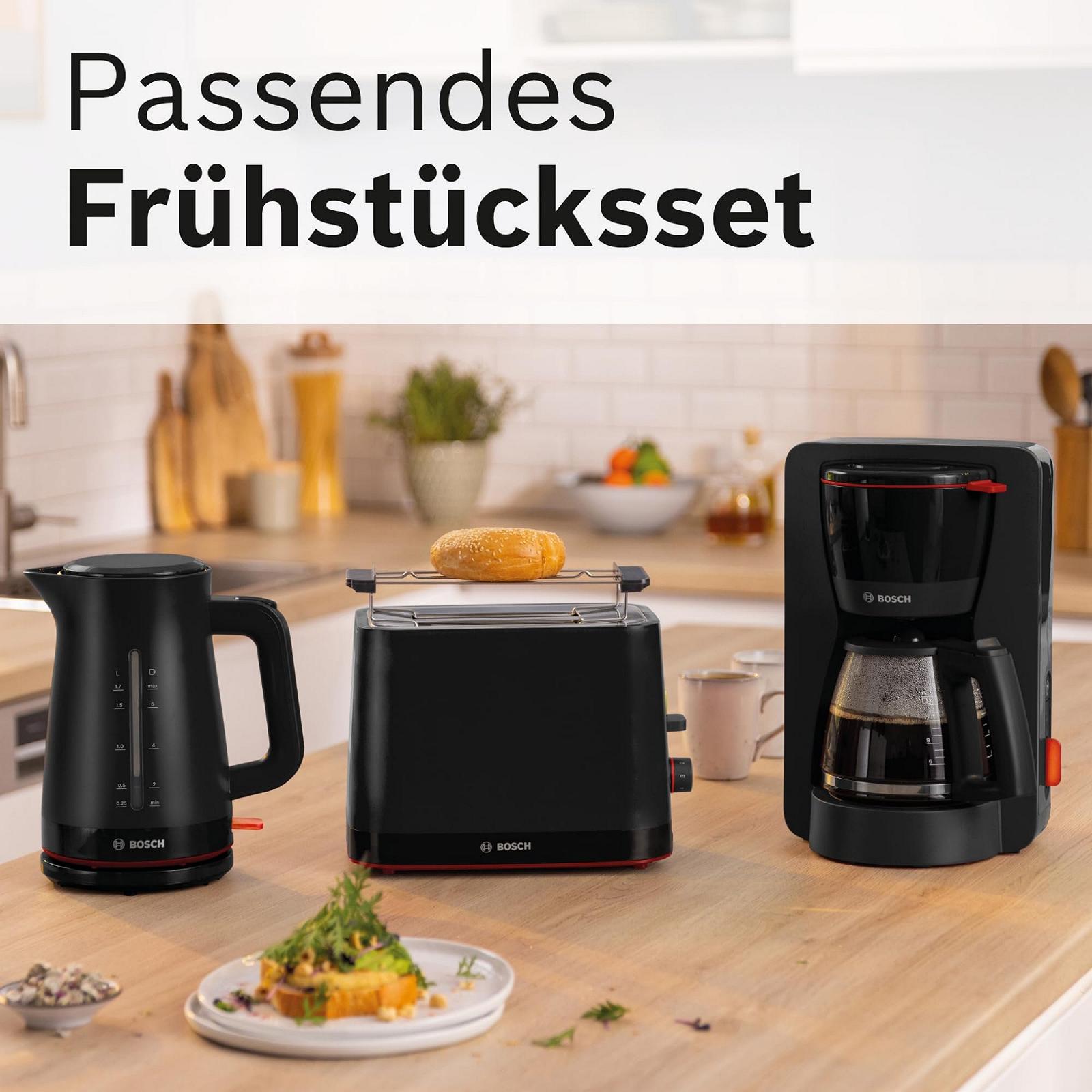 Компактний тостер Bosch MyMoment TAT3M123 / 800 Вт / Чорний, фото №8