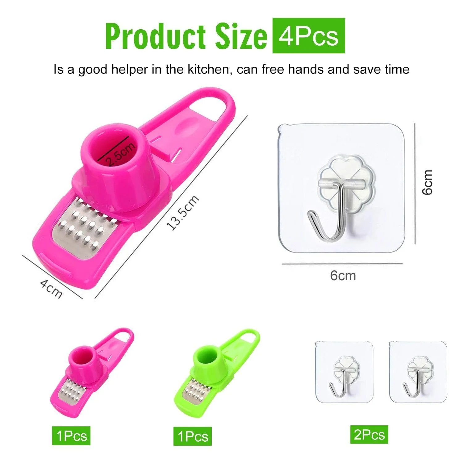 Терка для часнику 2 шт, фото №2