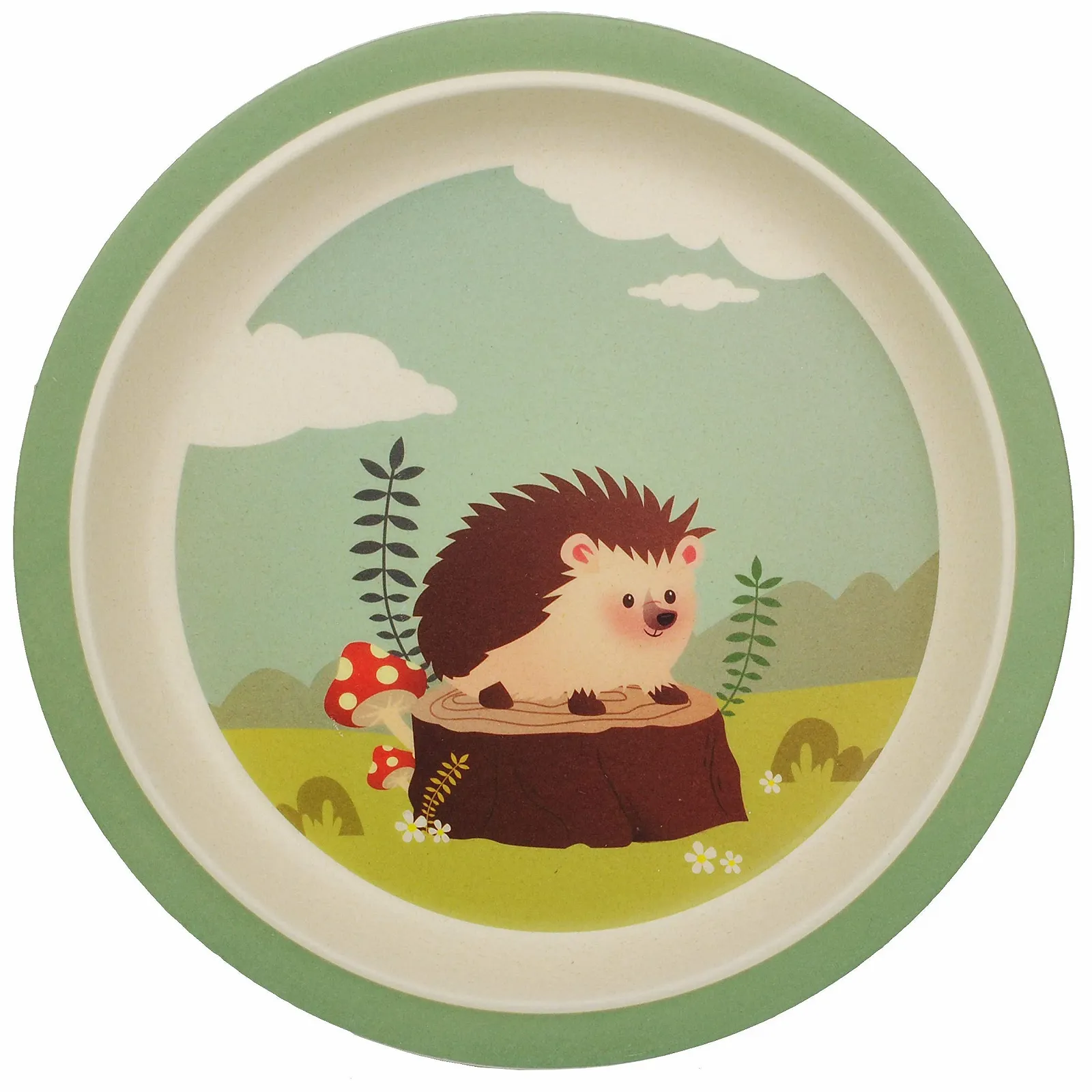 Набір Посуду alles-meine.de 3 предмети Пластик Їжак і гриб / Лісові тварини, фото №5 Набір Посуду alles-meine.de 3 предмети Пластик Їжак і гриб / Лісові тварини, фото №5