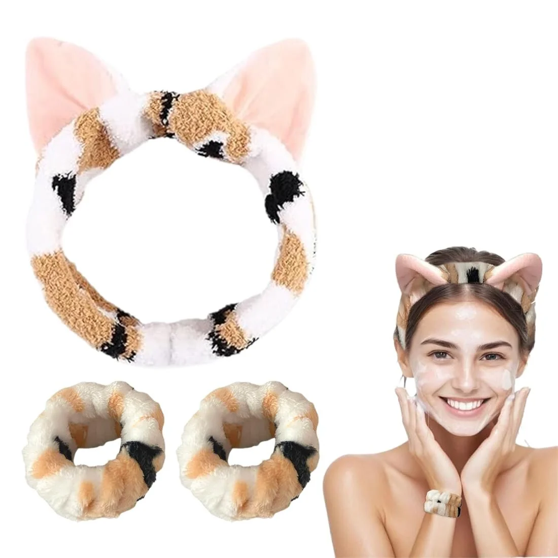 Пов'язка для волосся Котячі вушка для жінок, фото №1 Пов'язка для волосся Котячі вушка для жінок, фото №1