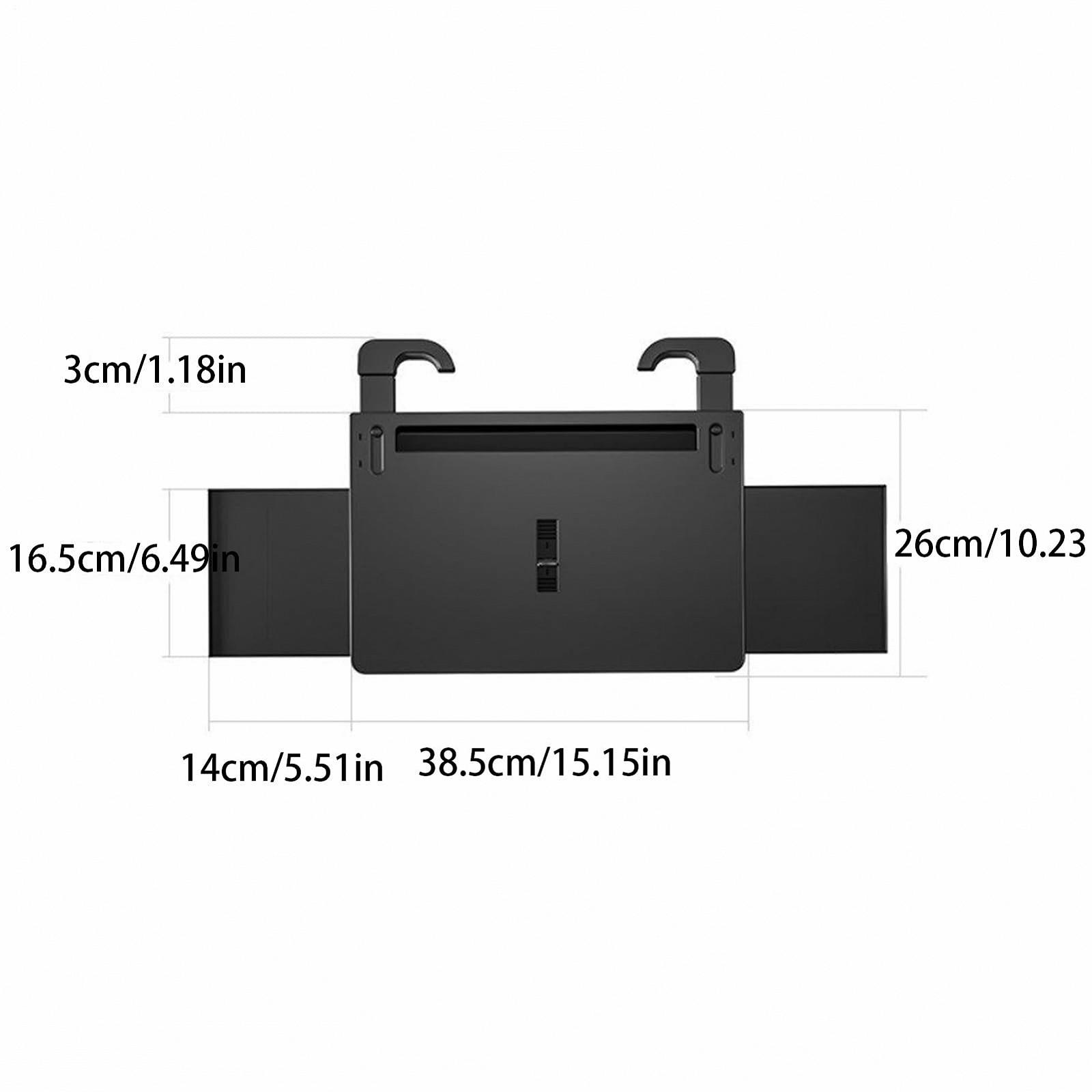 Автомобільний столик для ноутбука, багатофункціональний висувний столик для письма, їжі, роботи, кемпінгу, фото №6