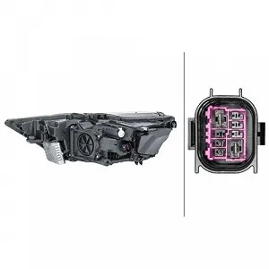 Фара головного света HELLA 1ZX 013 376-121 для AUDI VW, правая synthetic.ua - Фото 1