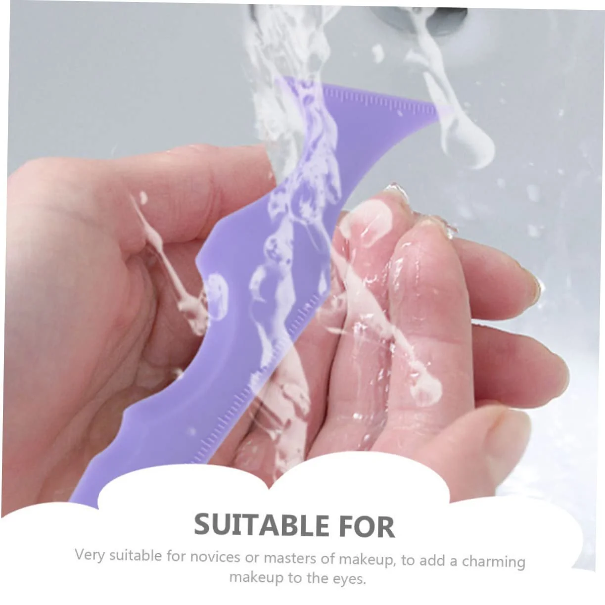 Трафарет для подводки Beavorty, 10 шт, силиконовая, фото №3