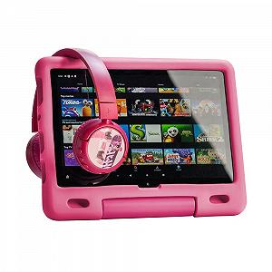 Bluetooth BuddyPhones PopTime Pro с регулировкой громкости и микрофоном на дужке Для детей 3-12 лет Розовые synthetic.ua - Фото 1