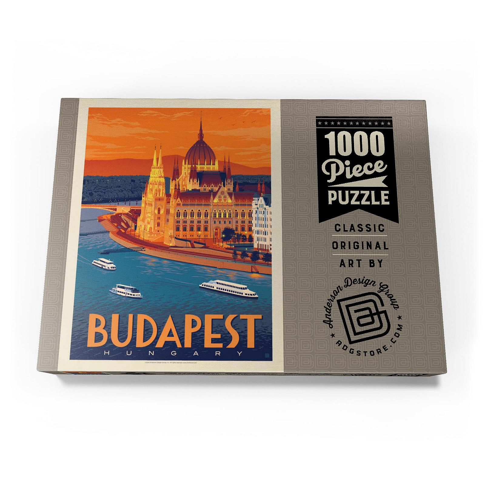 Пазл MyPuzzle Special Collection Anderson Design Group Hungary: Budapest 1000 деталей, фото №4
