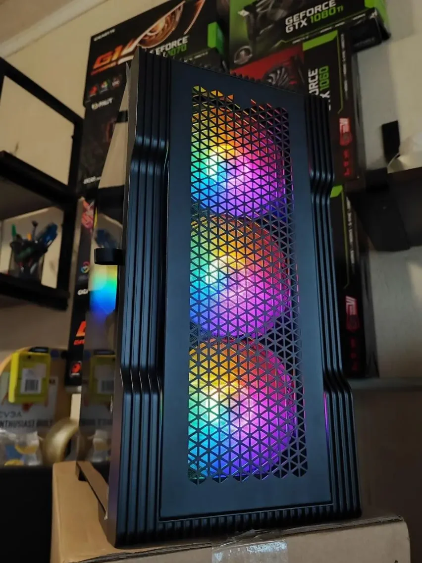 Ігровий комп'ютер RYZEN 5 5500 4.2GHZ, RTX 5060 8GB, 16GB DDR4, SSD M.2 1TB, фото №2 Ігровий комп'ютер RYZEN 5 5500 4.2GHZ, RTX 5060 8GB, 16GB DDR4, SSD M.2 1TB, фото №2