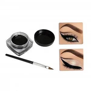 Гелева Підводка для очей, Permanent, у баночці, чорний, 5 г synthetic.ua - Фото 1