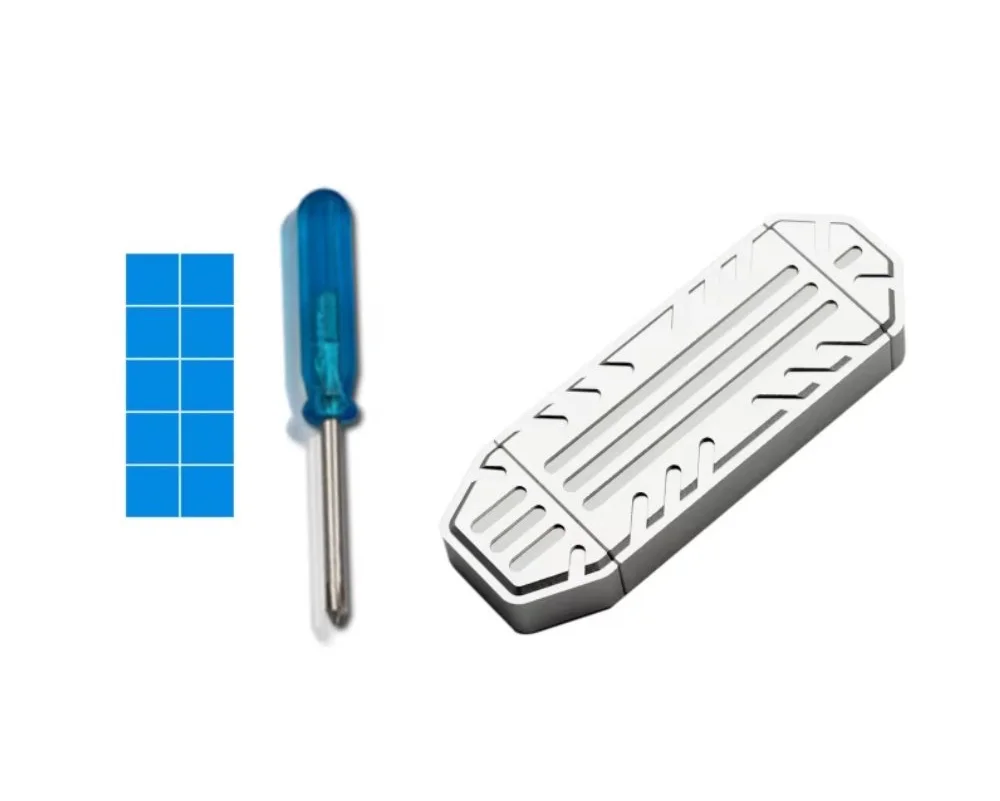 Зовнішній адаптер Onvian PH811S M.2 NVMe 2230 PCIe SSD to USB/USB-C 3.2 Silver, фото №4