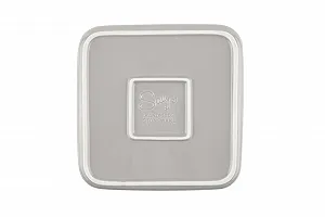 Форма для запекания Sallys Stoneware Прямоугольная 23.5 x 23.5 x 7 см Светло-серая synthetic.ua - Фото 1