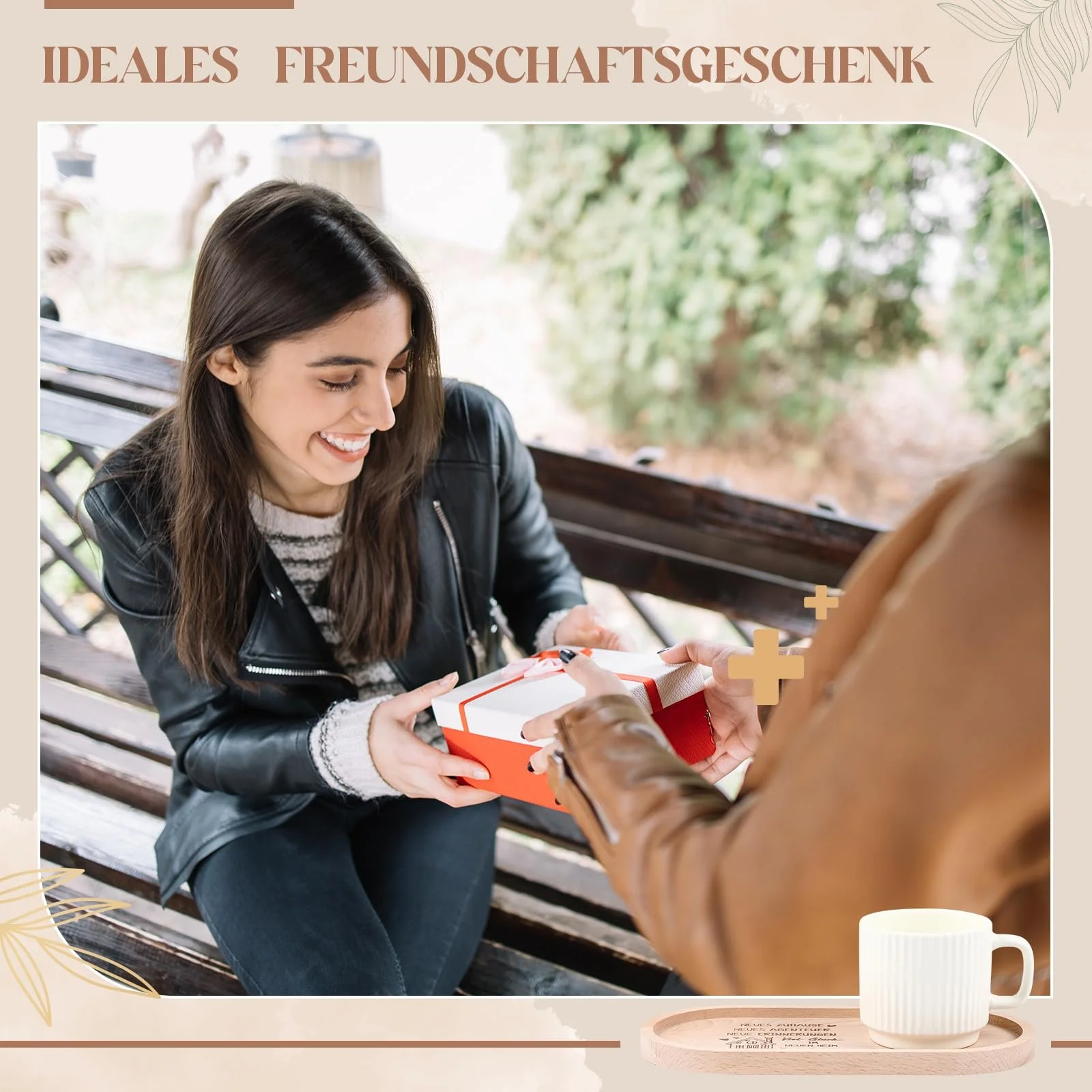 Таця дерев'яна Hestya з гравіюванням Щасти у новому домі, фото №6 Таця дерев'яна Hestya з гравіюванням Щасти у новому домі, фото №6