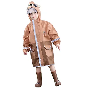 Детский дождевик Livacasa Легкий дождевой пончо - Фото 1