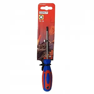 Викрутка TX 15 CPT312915 2C-Handle Сріблястий/Синій/Червоний synthetic.ua - Фото 1